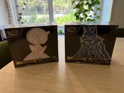 Pokemon Center Mega Evolution Gardevoir & Lucario ETB Elite Trainer Box Set of 2 - Image 1