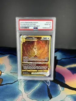 2023 POKEMON SWORD & SHIELD CROWN ZENITH SECRET FULL ART/ARCEUS VSTAR PSA 10 - Image 1