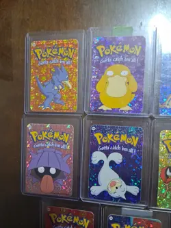 Pokemon-Nintendo Vending Prism LOT Pocket Monster Stickers 11 All In NM Cond. - Image 2