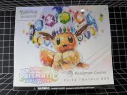 Pokemon Center Exclusive TCG Prismatic Evolutions Elite Trainer Box ETB - Sealed - Image 1