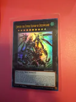 Jupiter the Power Patron of Destruction DOOD-EN044 Ultra Rare Yugioh 1st Edition - Image 1