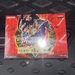 Yugioh RETRO PACK 2 Mini Booster Box FACTORY SEALED English Edition 4 Packs - Image 1