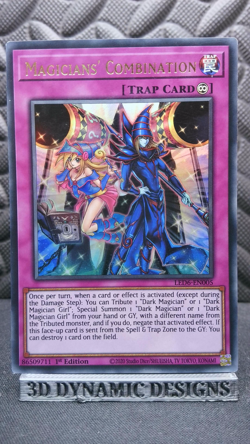 | Yugioh Magicians' Combination LED6-EN005 1st Edition Ultra Rare NM- 🔥 | - Image 1