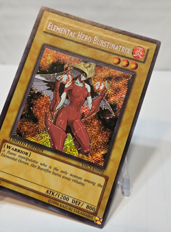 Elemental Hero Burstinatrix EHC1-EN002 Secret Rare Limited Edition Yugioh 7833 - Image 4