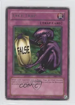 Fake Trap (R) Unlimited YuGiOh Metal aiders #MRD-056 2002 READ - Image 1