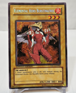 Elemental Hero Burstinatrix EHC1-EN002 Secret Rare Limited Edition Yugioh 7832 - Image 1
