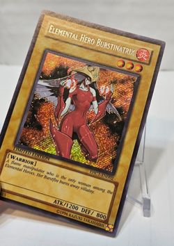 Elemental Hero Burstinatrix EHC1-EN002 Secret Rare Limited Edition Yugioh 7832 - Image 4