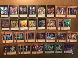 Yugioh Galaxy-Eyes Photon Dragon Deck Core, Tachyon Dragon, Cipher - LP/NM - Image 1