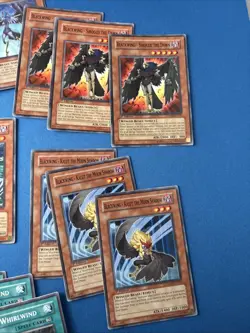 Yugioh RGBT CRMS 1st Ed Blackwing Lot Black Whirlwind 3x - Image 2