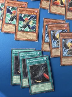 Yugioh RGBT CRMS 1st Ed Blackwing Lot Black Whirlwind 3x - Image 4