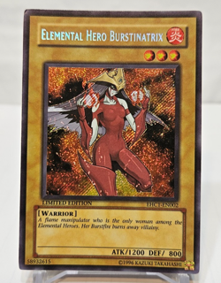Elemental Hero Burstinatrix EHC1-EN002 Secret Rare Limited Edition Yugioh 7831 - Image 1