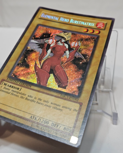 Elemental Hero Burstinatrix EHC1-EN002 Secret Rare Limited Edition Yugioh 7831 - Image 2