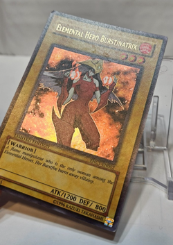 Elemental Hero Burstinatrix EHC1-EN002 Secret Rare Limited Edition Yugioh 7831 - Image 3