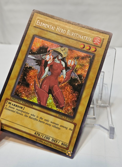 Elemental Hero Burstinatrix EHC1-EN002 Secret Rare Limited Edition Yugioh 7831 - Image 4