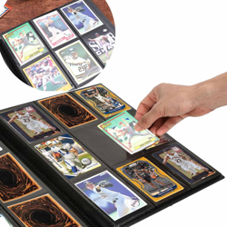 Trading Card Binder Holder, 9 Pockets Album Sleeves for Baseball Yugioh MTG Card - Image 4