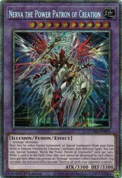 Yugioh! Nerva the Power Patron of Creation - DUAD-EN033 - Starlight Rare - 1st E - Image 1