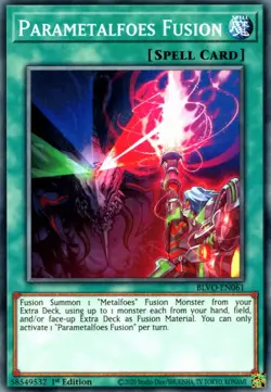 Yugioh! Parametalfoes Fusion - BLVO-EN061 - Common - 1st Edition Near Mint, Engl - Image 1