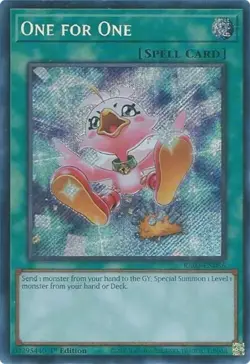 Yugioh! One for One (Alternate Art) - RA03-EN056 - Secret Rare - 1st Edition Nea - Image 1