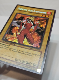 Elemental Hero Burstinatrix EHC1-EN002 Secret Rare Limited Edition Yugioh 7830 - Image 2
