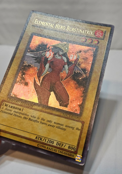 Elemental Hero Burstinatrix EHC1-EN002 Secret Rare Limited Edition Yugioh 7830 - Image 3