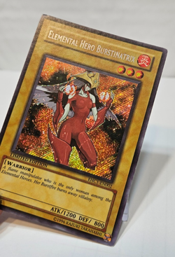 Elemental Hero Burstinatrix EHC1-EN002 Secret Rare Limited Edition Yugioh 7830 - Image 4