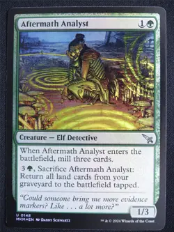 Aftermath Analyst Foil - MKM - Mtg Card #3FY - Image 1