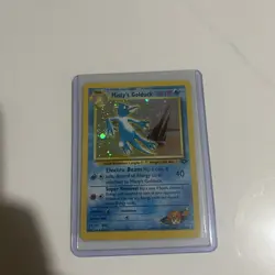 Misty's Golduck 12/132 Holo Rare Gym Challenge Pokemon Card- NM !! - Image 1