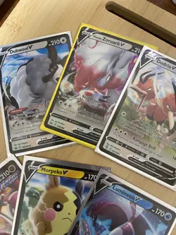 Pokemon Card Lot NM (9 Cards) Pikachu V Charizard and more - Image 2