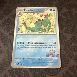 Feraligatr - (Illustration Contest 2024) Promo SV: Scarlet & Violet Promo Cards - Image 1