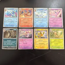 Prismatic Evolutions Costco 8 Mini Tin Cosmos Promo Cards SET - Image 1