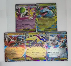 Pokemon TCG Mega Evolutions EX Card Lot of 5 - Image 1