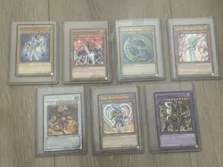 Lot of 7 Yu-Gi-Oh! Cards (5 1st Ed., 2 Limited Ed.) Lightly Used - see photos - Image 1