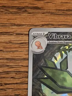 Vibrava - Illustration Rare - Surging Sparks - 206/191 Pokemon Card TCG - Image 3