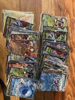 Pokemon Lot V And Ex 120 Cards - Image 1