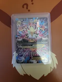Mega Alakazam EX Pokemon Card Holo Rare XY Fates Collide 26/124 - Image 1