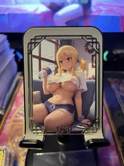 Goddess Story Metal Card Serialized Anime Waifu Random Lucy Fairy Tail - Image 1