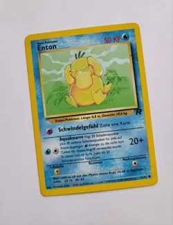 Pokemon Enton 65/82 Team Rocket German Psyduck Deutsche 2000 TCG Card Unplayed - Image 1