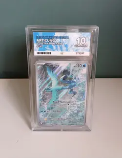 Ace Graded 10 Pokemon TCG Journey Together Articuno Illustration Card 161/159 - Image 1