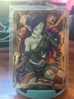 Robelu Gold Border Holo Custom Fan Art Dragon Ball Anime Card - Image 1