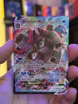 Blastoise VMAX SWSH103 SWSH: Sword & Shield Promo Cards Holo - Image 3
