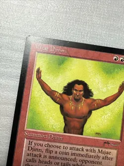 Mijae Djinn Arabian Nights NM Red Rare MAGIC MTG CARD - Image 5