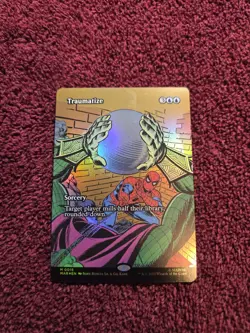 Traumatize 0015 Foil Borderless Marvels Spider-Man - Image 1