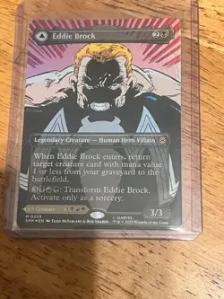 Eddie Brock (0233) (Borderless) Marvel's Spider-Man Foil - Image 2