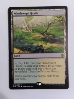 1x Windswept Heath MTG Khans of Tarkir - Image 1