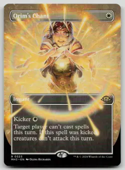 Orim's Chant (Borderless) R Modern Horizons 3 323 NM - Image 1