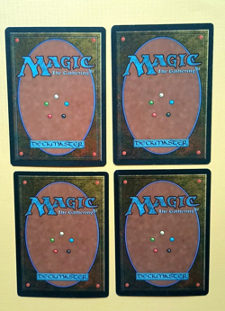 Magic the Gathering MTG Ice Age ZUR'S WEIRDING X 4 LP/EX RARE 1995 Nice! - Image 3