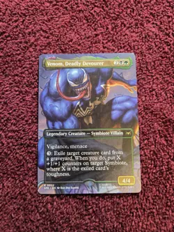 Venom Deadly Devourer 0022 Regular Borderless Marvels Spider-Man - Image 1