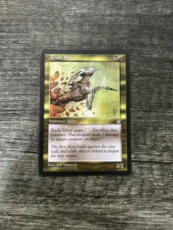 MTG 1x Acidic Sliver x1 LP Stronghold - Image 1