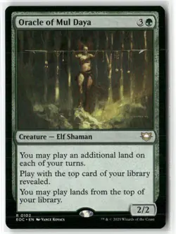 Oracle of Mul Daya Commander Edge Of Eternities Regular - Image 1