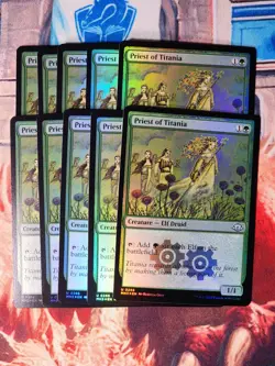 Priest of Titania Foil Modern Horizons 3 Magic Gathering MTG MH3 - Image 2